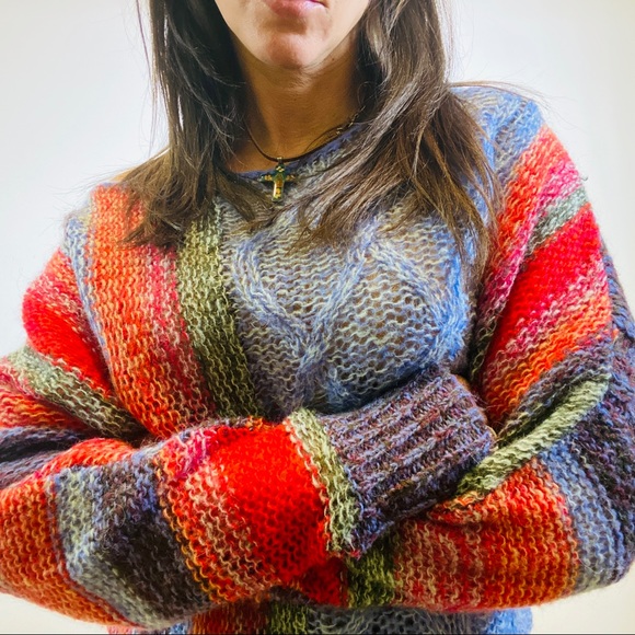 Free People Women’s Sweater Multi Size XS EUC - Picture 12 of 13